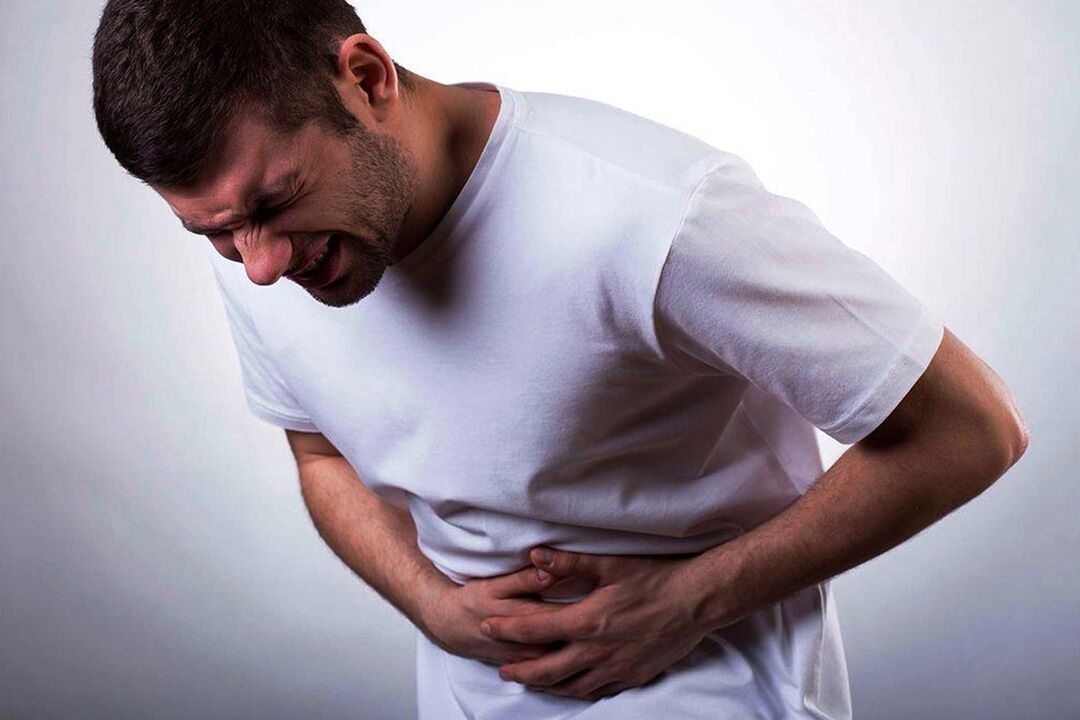 bolest břicha jako příznak parazitů